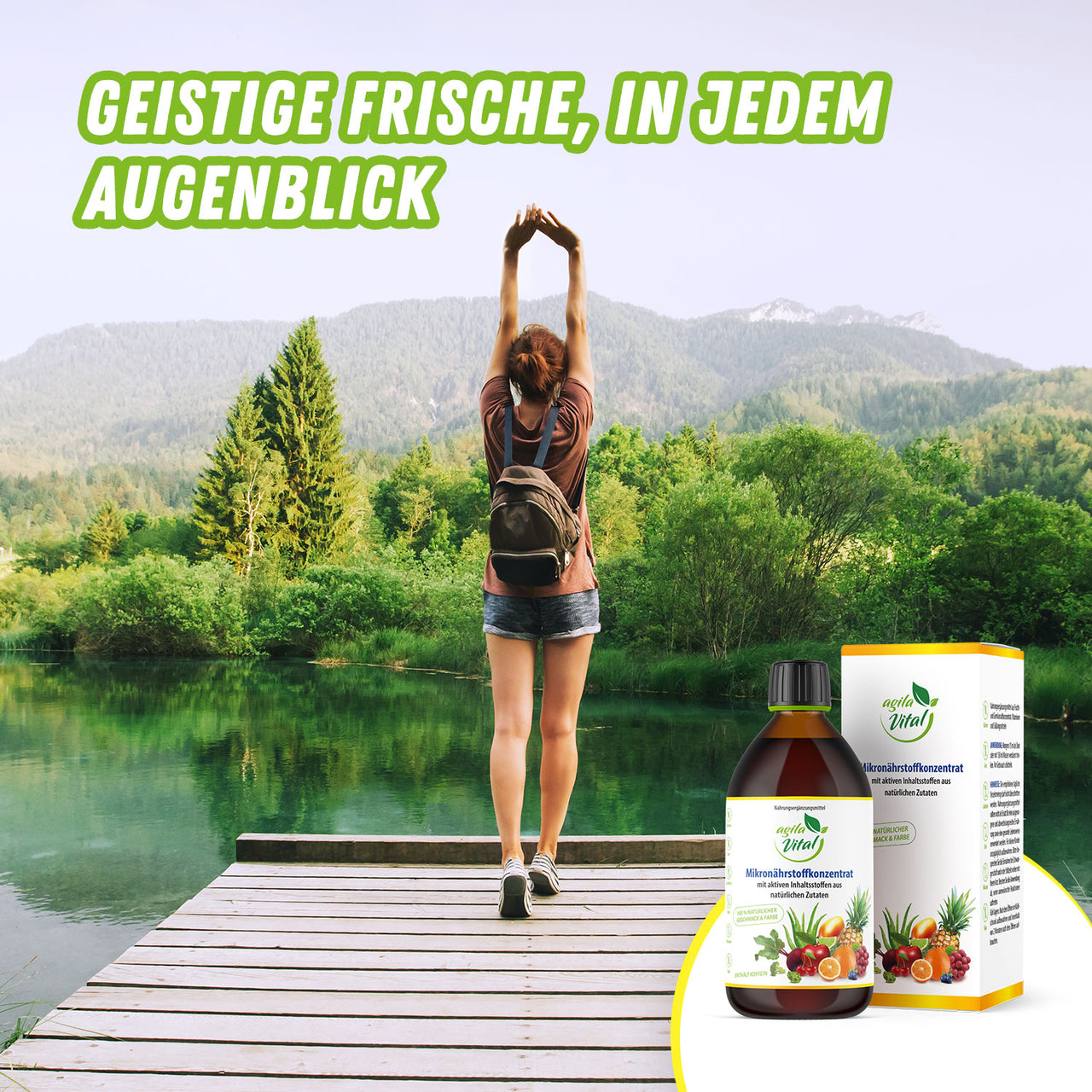 AGILA VITAL Mikronährstoffkonzentrat (500 ml) – Ohne Gluten & Laktose - ApoNatura