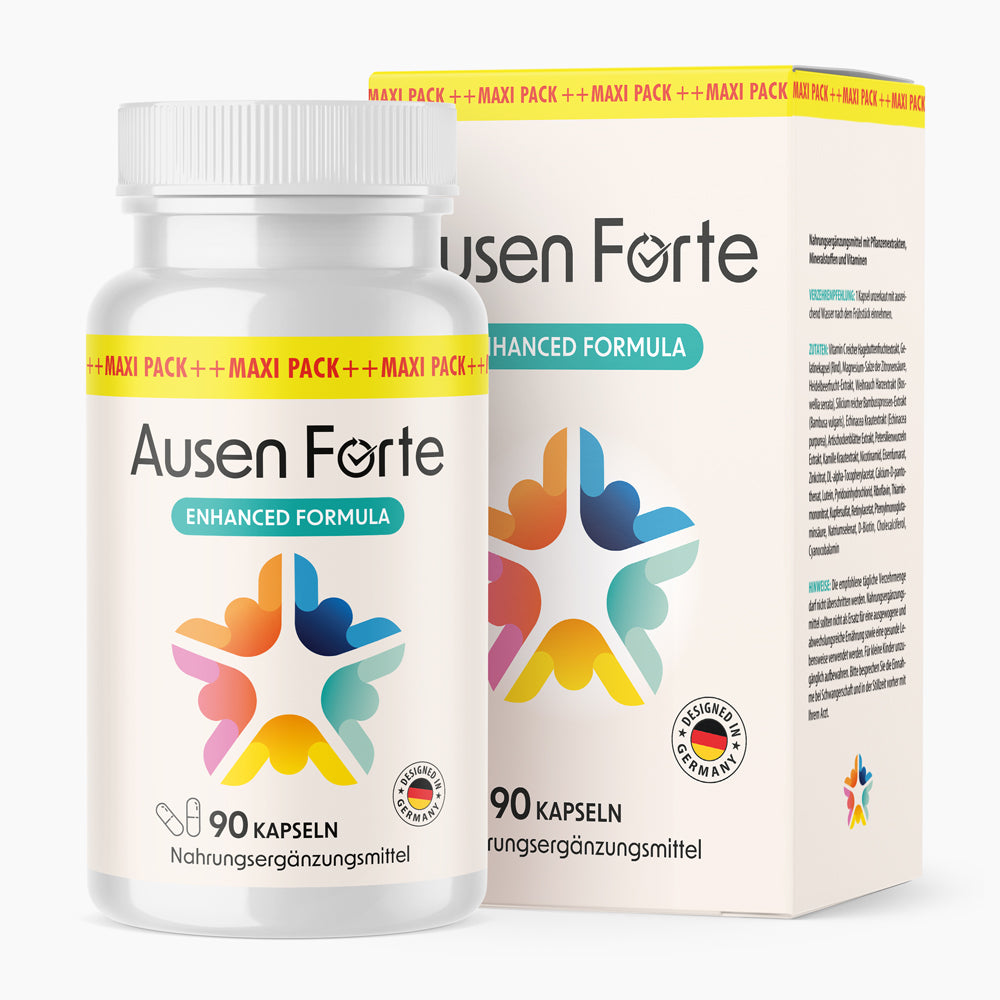 Ausen Forte (90 Kapseln) - Tägliche Pflege für die Ohren - ApoNatura 
