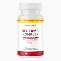 Thumbnail for BLUTAMIL KOMPLEX (60 Kapseln) - Kombiniert hochwertige Omega-3-Fettsäuren mit Vitamin E - ApoNatura