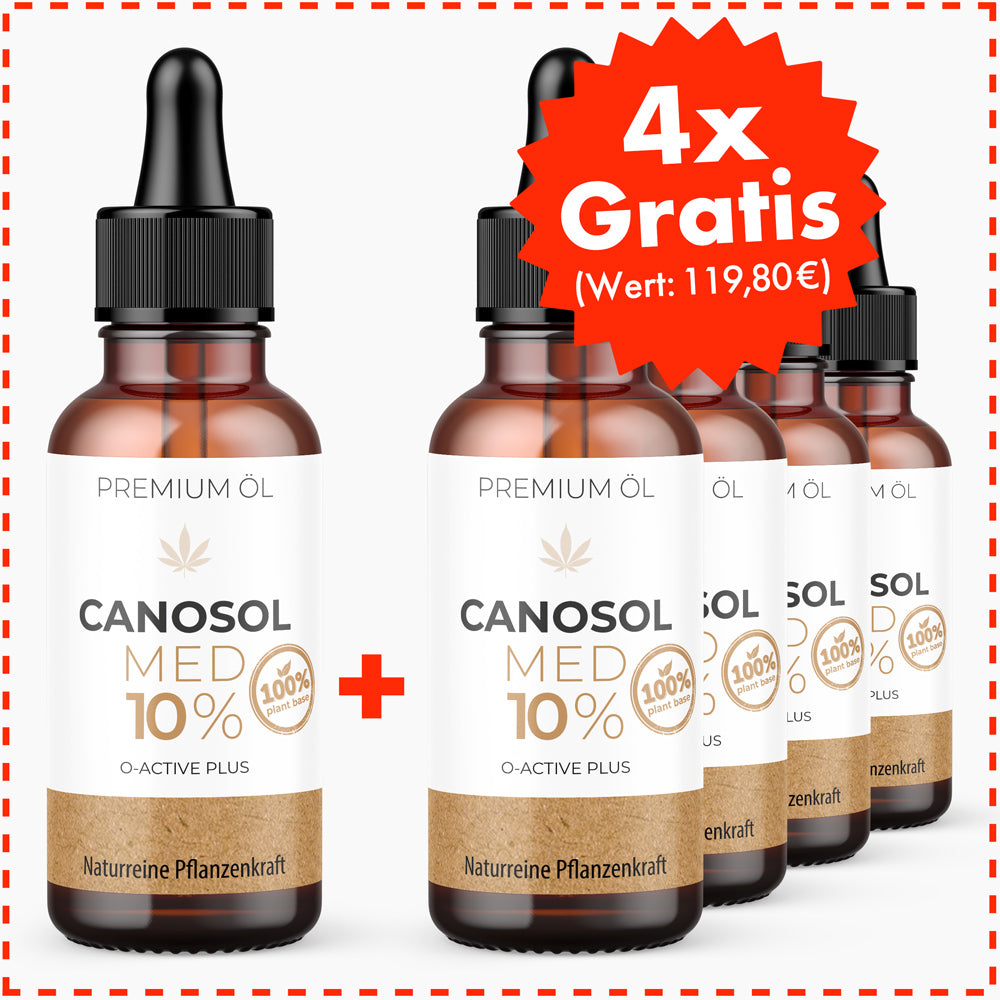 CANOSOL MED 10% O-Active Plus (1+4 Gratis)