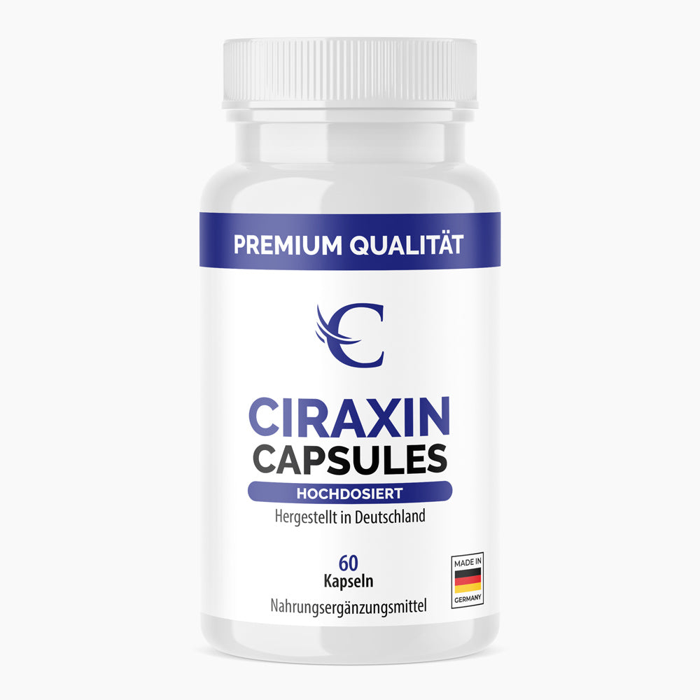 CIRAXIN (60 Kapseln) - Supplement für den aktiven Herrn - ApoNatura