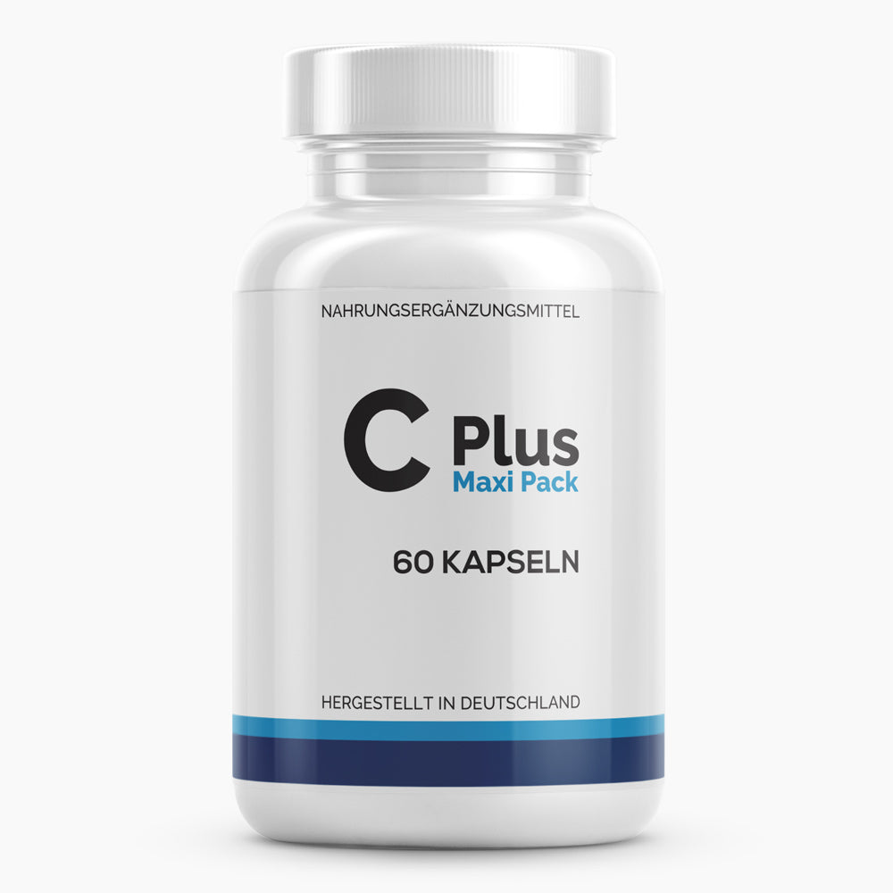 C Plus Kapseln im Maxi-Pack (60 St.) - Für einen aktiveren Lebensstil - ApoNatura