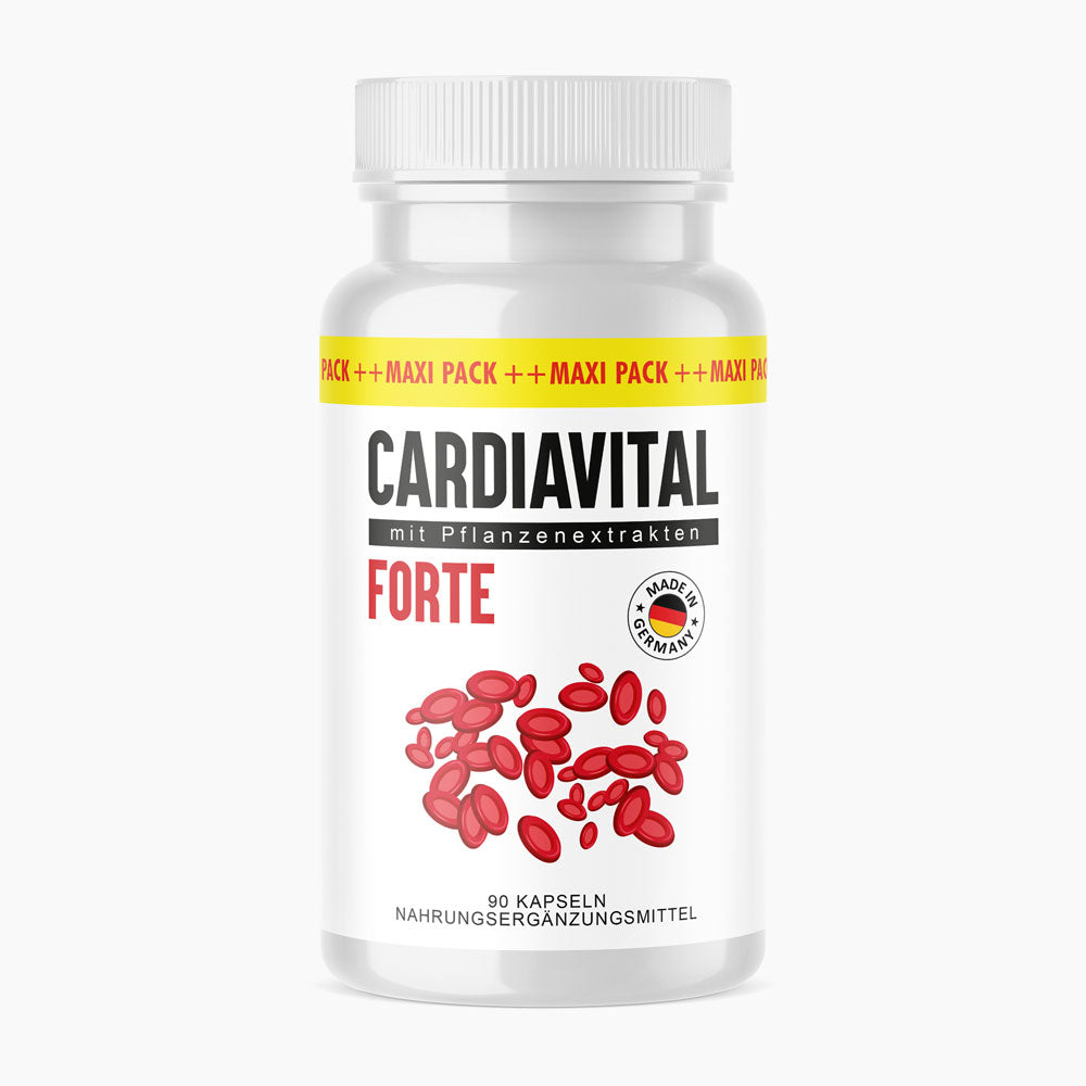 Cardiavital Forte (90 Kapseln) - Für deine innere Balance  - ApoNatura