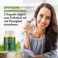 Thumbnail for Control + Metabolic Complex mit 90 Kapseln und Hinweis zur Einnahme von 2 Kapseln täglich zum Frühstück