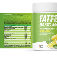 Thumbnail for FATFIX Keto Boost Exogene Ketone (345g) - Design in Deutschland - ApoNatura