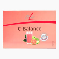 Thumbnail for Rosa Produktverpackung FitLine C-Balance mit Aufdruck Glas rosa Flüssigkeit und Fruchtstücken