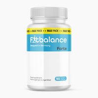 Thumbnail for Weiße Kunststoffdose mit Schrift Fitbalance Forte, 90 Kapseln