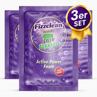 Thumbnail for Fizzclean Green Tornado Active-Power Foam im 3er-Set mit violetten Sachets und neuer Formel