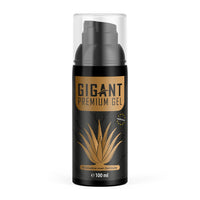 Thumbnail for Schwarze Flasche Gigant Premium Gel mit goldener Aufschrift und durchsichtigem Deckel, 100 m