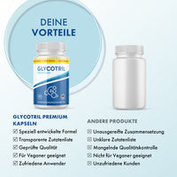 Thumbnail for Glycotril Premium Kapseln werden anderen Produkten mit Vorteilen und Nachteilen gegenübergestellt