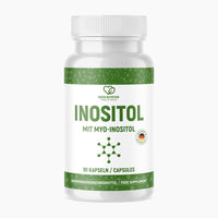 Thumbnail for Weiße Kunststoffdose INOSITOL mit 90 Kapseln und Myo-Inositol