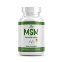 Thumbnail for MSM Tabletten von Green Nutrition, 60 Stück, Nahrungsergänzung mit Methylsulfonylmethan
