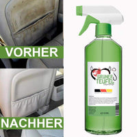 Thumbnail for GRÜNER TEUFEL Enzymreiniger (500ml + Sprühkopf) - Autositze, der Himmel, die Verkleidungen und sogar Lack und Felgen werden zuverlässig sauber - ApoNatura