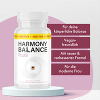 Thumbnail for Harmony Balance Plus capsules with text for physical balance, vegan-friendly, new formula