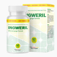 Thumbnail for Ingweril Dose mit 60 Kapseln, Nahrungsergänzungsmittel vor passender Verpackung
