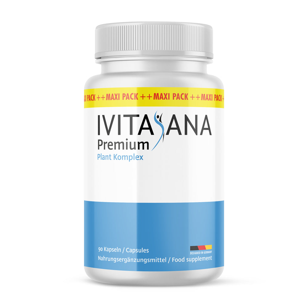 Produktdose IVITASANA Premium Plant Komplex, 90 Kapseln, Maxi Pack