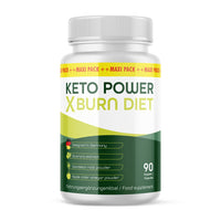 Thumbnail for Kunststoffdose mit grünem Etikett Keto Power X burn Diet, 90 Kapseln
