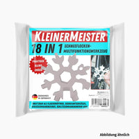 Thumbnail for KleinerMeister 18-in-1 Schneeflocken Multifunktionswerkzeug (6x6x1 cm, 100g) - ApoNatura
