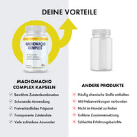 Thumbnail for Vergleich MachoMacho Complex Kapseln und andere Produkte mit Vorteilliste
