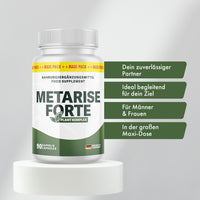 Thumbnail for Metarise Forte Plant Complex, 90 capsules, with text fields in the image