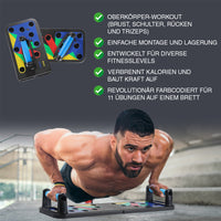Thumbnail for Push-up Liegestützbrett Multifunktions-Muskelboard - Eigengewichtsübung - ApoNatura