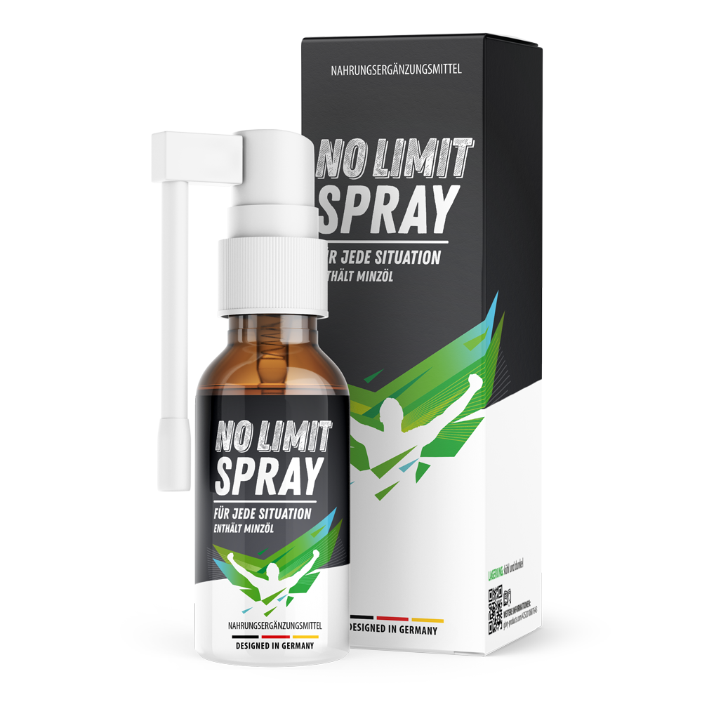 NO LIMIT SPRAY (30 ml) - Dein schneller Energiekick - ApoNatura