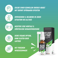 Thumbnail for NO LIMIT SPRAY (30 ml) - Für körperliche Leistungsfähigkeit - ApoNatura