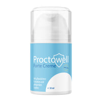 Thumbnail for Cremespender mit transparenter Kappe und Aufdruck Proctowell Forte Creme mit 30 ml