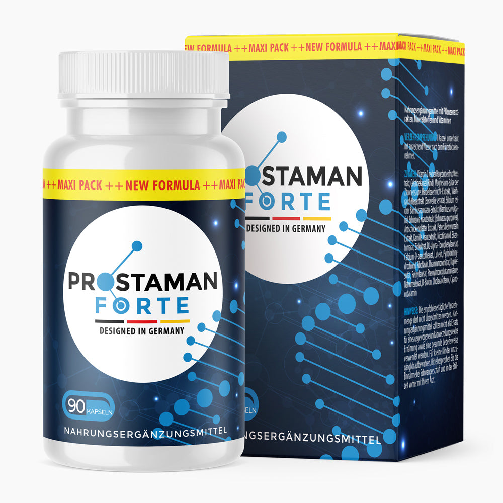 Prostaman Forte (90 Kapseln) - Das beliebte Original - ApoNatura