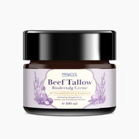 Thumbnail for PROVILEA Rindertalg Creme 100 ml, reichhaltige Beef Tallow Pflege im dunklen Cremetiegel frontal