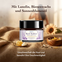 Thumbnail for PROVILEA Beef Tallow Rindertalg Creme 100 ml im Tiegel mit Lanolin, Bienenwachs und Sonnenblumenöl