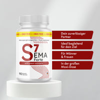 Thumbnail for Nahrungsergänzungsmittel Sema 7 Forte, 90 Kapseln, Hinweise für Männer und Frauen
