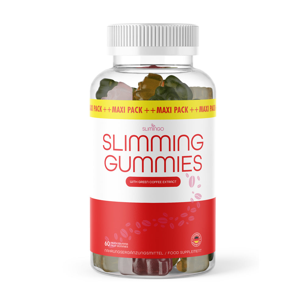 Dose Slimming Gummies Nahrungsergänzung mit Grünkaffeeextrakt Maxi Pack
