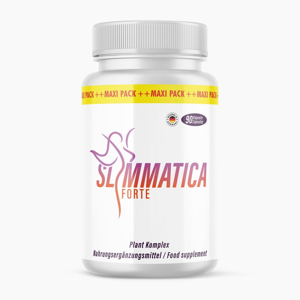 Slimmatica Forte Dose Plant Complex Food Supplement with 90 Capsules