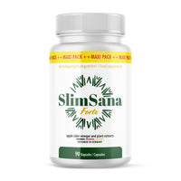 Thumbnail for Weiße Dose mit Aufdruck „MAXI PACK“, SlimSana Forte, Designed in Germany