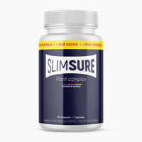 Thumbnail for Dose mit dunklem Etikett, Schrift Slimsure Plant Complex und 90 Kapseln