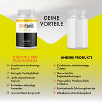 Thumbnail for Vergleichsgrafik mit beworbenen Vorteilen von Slmtonik Brn Plus gegenüber anderen Produkten