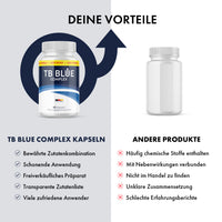 Thumbnail for TB Blue Complex und anderes Produkt im Vergleich mit Produktmerkmalen sowie Bewertungssymbolen