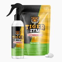 Thumbnail for TIGER ZYM Enzymreiniger in Sprühflasche mit 100 ml und Nachfüllbeutel mit 100 Tabletten