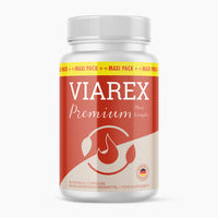 Thumbnail for white can with red label: VIAREX Premium Plant Complex, Maxi Pack, dietary supplement, 90 capsules