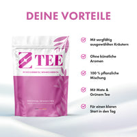 Thumbnail for Z Tee Beutel mit Hinweisen zu ausgewählten Kräutern, pflanzlicher Mischung, Mate und grünem Tee