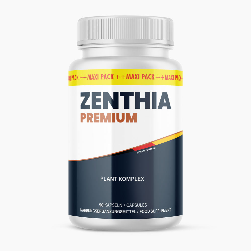 Zenthia Premium Plant Komplex 90 Kapseln Nahrungsergänzungsmittel im Maxi Pack 