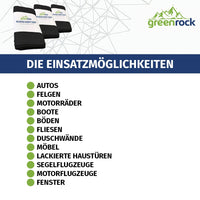 Thumbnail for greenrock Mikrofasertuch (schwarz) - Umfangreiches Einsatzspektrum - ApoNatura